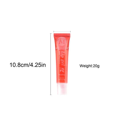 6Pcs Fruity Flavor Watery Glossy Lip Gloss Set Clear Lip Gel Hydrating Moisturizing Lip Gloss Women Lips Makeup Wholesale NovaCart