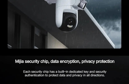 New Xiaomi Outdoor Camera 4 Dual Lens 5MP 3K HD Dual View Monitoring Panoramic Closeup Tracking IP66 Weatherproof AntiTheft - CN NovaCart