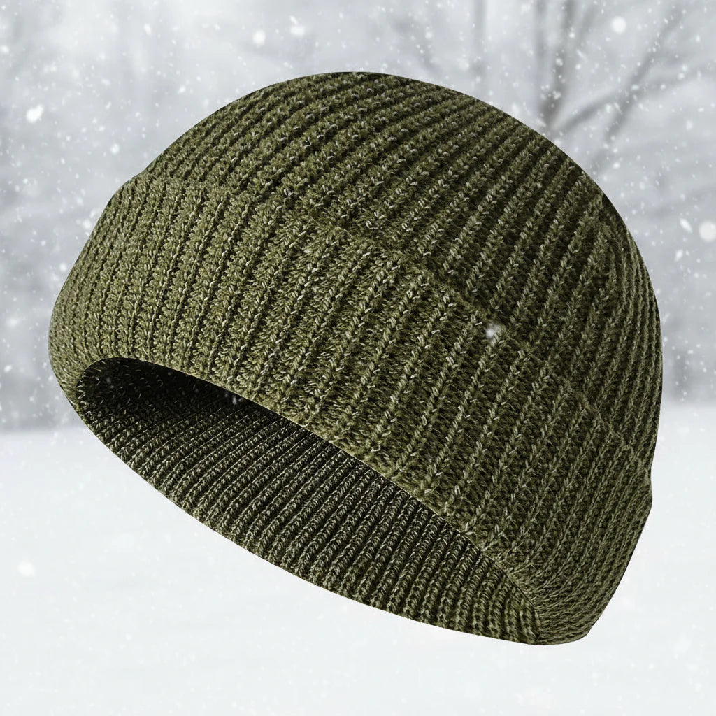 Unisex Winter Reflective Beanie – High Visibility Noctilucent Knit Hat FitiqueFit