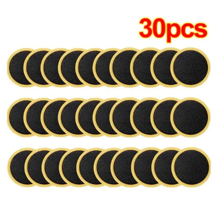 Glue-free Bicycle Tire Patches Kit Quick Repair Adhesive Quick Drying Tyre Protection Patch for Bike Repair Accessories Pi-Mart