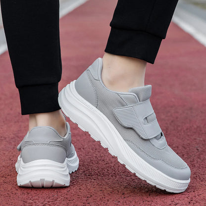 Diabetic Shoes for Men Comfort Walking Shoes for Elderly Swollen Feet Orthopedic Adjustable Double Strap Hook and Loop Sneakers NovaCart
