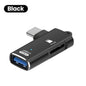 High-Speed 3 in 1 USB 3.0 Type C to TF Card Reader Adapter Memory Card OTG Reader for iPhone 15/16 Huawei PC Laptop Pi-Mart