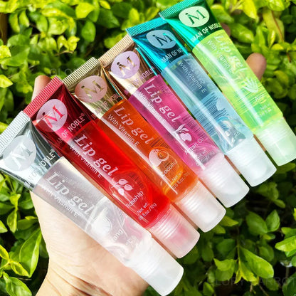 6Pcs Fruity Flavor Watery Glossy Lip Gloss Set Clear Lip Gel Hydrating Moisturizing Lip Gloss Women Lips Makeup Wholesale NovaCart