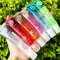 6Pcs Fruity Flavor Watery Glossy Lip Gloss Set Clear Lip Gel Hydrating Moisturizing Lip Gloss Women Lips Makeup Wholesale NovaCart