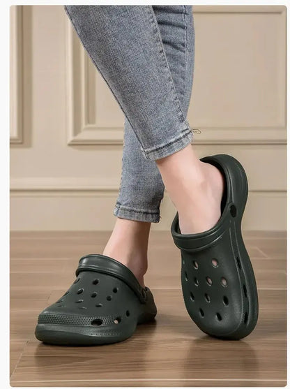 Summer Men Clogs Sandals Men's and Women's Leisure Slippers Beach Slides Home Garden Shoes Outdoor Sandals Plus Size 46 47 48 NovaCart