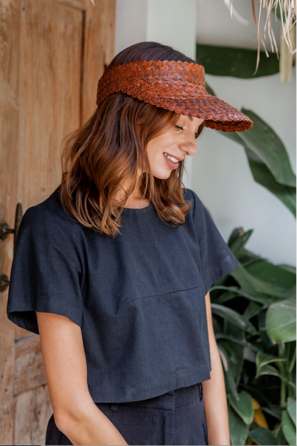 Rattan Sun Visors Village Thrive