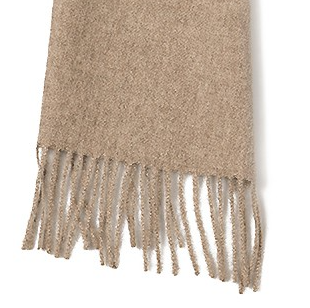 Solid Weave Brushed Alpaca Scarf Purely Alpaca