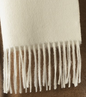 Solid Weave Brushed Alpaca Scarf Purely Alpaca