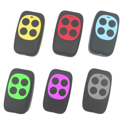 433Mhz 4 Keys Colorful Remote Control RF Wireless Copy Code Remote Electric Cloning Gate Garage Door Auto Keychain for Home Pi-Mart