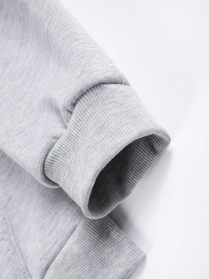 Winter Men's Zipper Jacket Fleece Warm Windproof Hoodies Heavyweight Cardigan Casual Sports Long Sleeve Sweatshirts Hooded Coat NovaCart