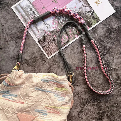 Lanyard Strap for Phone Charm Handmade Bag Body Kit Contrasting Colors Rope Hang Mobile Phone Strap Crossbody Accessories Chain NovaCart