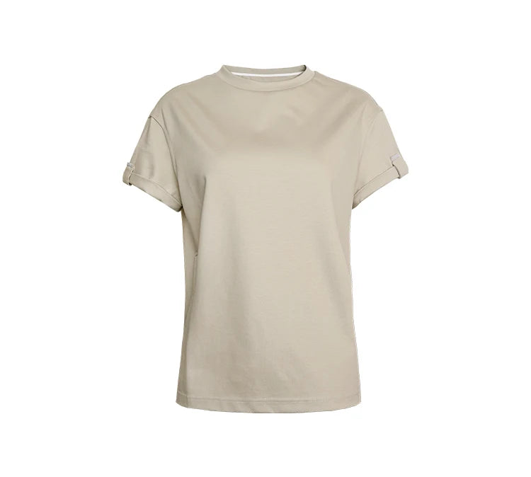 K2123L Summer Short Sleeved Clothes Premium Luxury Women's Clothing Combed Cotton Tshirts pima cotton Tee Shirt NovaCart