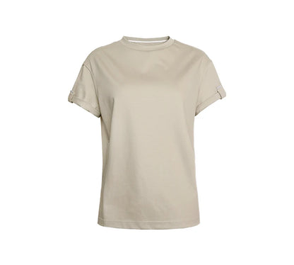 K2123L Summer Short Sleeved Clothes Premium Luxury Women's Clothing Combed Cotton Tshirts pima cotton Tee Shirt NovaCart