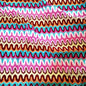 Knitting Lace Fabrics Zig Zag Wave Striped Lace Crochet Mesh Fabric Diy Fashion Cloth 155CM/1078 NovaCart