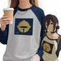 Japanese Anime Reze Cosplay Long-sleeve T-shirt Chainsaw Men's And Women's Clothes Y2K Street Harajuku Style Crew Neck Top NovaCart