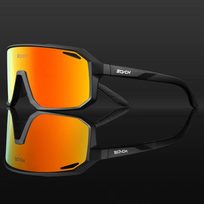 SCVCN Men bicycle Cycling Sunglasses Woman MTB road bike Driving Goggles Outdoor Sports running Glasses UV400 Hiking Eyewear Pi-Mart