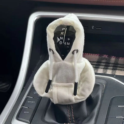 Gear Shift Mini Hoodie Cover Shift Cover Gear Handle Decoration Fits Manual Automatic Universal Car Shift Lever Interior Decor NovaCart
