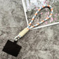 Wrist Strap for Phone Contrasting Colors Lanyard Keys Metal Keyring Accessories With Patch Cellphone Charm Luxury Hand Strap NovaCart