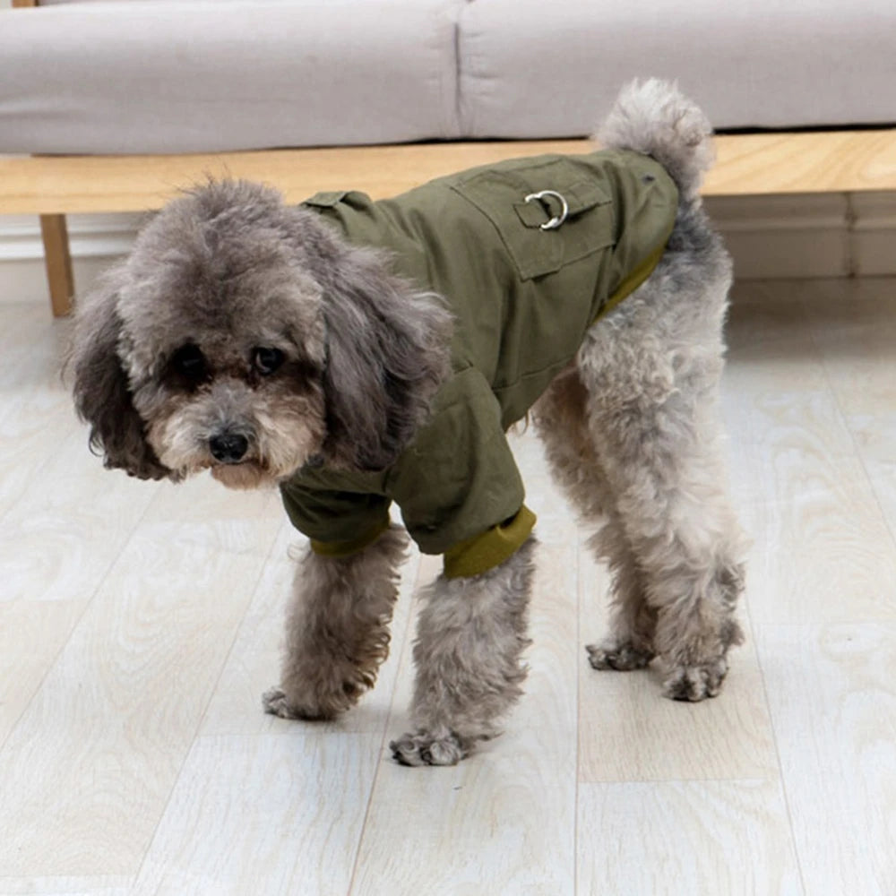 Winter Warm Puppy Jacket, Thicken Hoodie Dog Coat for Small Medium Dogs Chihuahua Yorkies, Cute Pet Clothing NovaCart