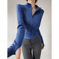 Sun Quick-Drying Zip-Up Sports Jacket Women S-3XL FitiqueFit