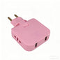 2 USB 3 in 1 EU Power Socket Plug Adapter Foldable US To EU Travel Aadapters Power Converter KR Plug Electrical Socket AC Outlet Pi-Mart