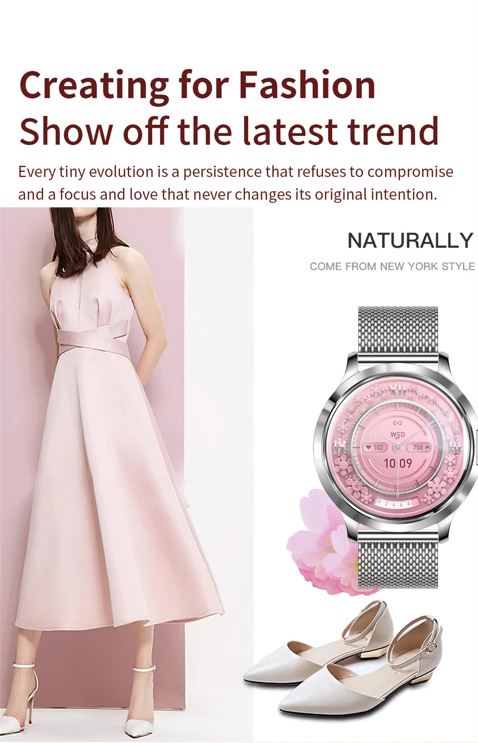 LIGE Women Smart Watch 2026 Ultra-thin AMOLED Screen Sport Fitness Bracelet Custom Watch Face Bluetooth Call Luxury Smartwatch NovaCart