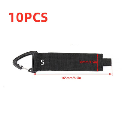 Hanging Mountaineering Buckle With Heavy Material Binding Nylon Storage Belt Extension Line Storage And Sorting Heavy Material Pi-Mart