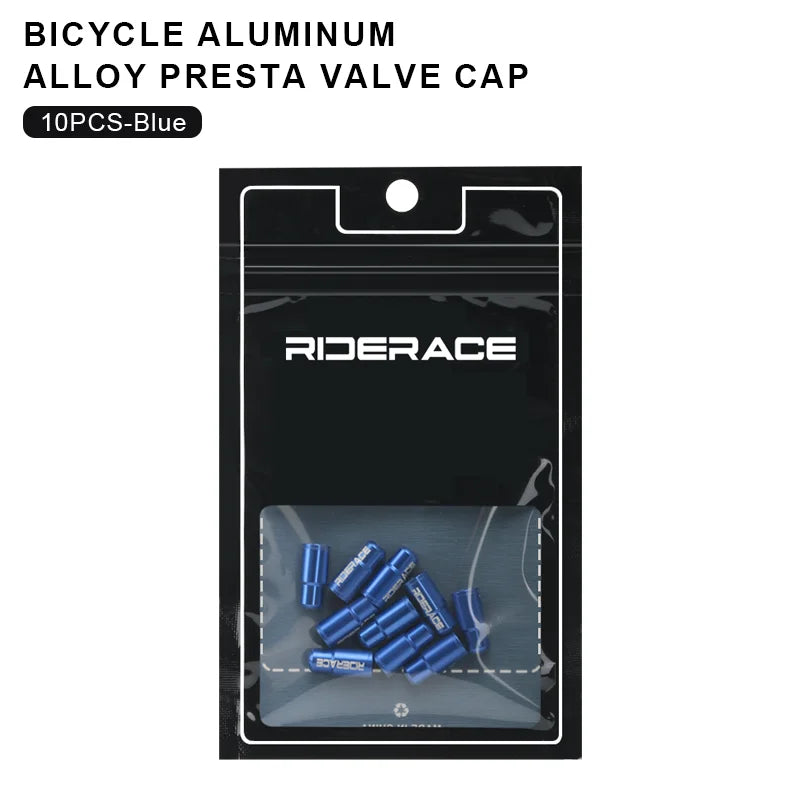 2/4/10Pcs Bicycle Tire Valve Cap Dustproof Lightweight Aluminum Alloy MTB Road Bike Tube Tyre Gas Nozzle Cover For FV Presta Pi-Mart