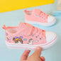 Children's  New Spring Canvas Shoes Cartoon Graffiti Children's Casual Shoes for Girls Comfort Fashion Kids Flat Tennis Sneakers NovaCart