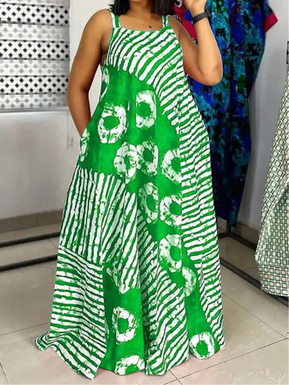 Sleeveless Party Beach Sundress Tank Long Casual Loose Dress