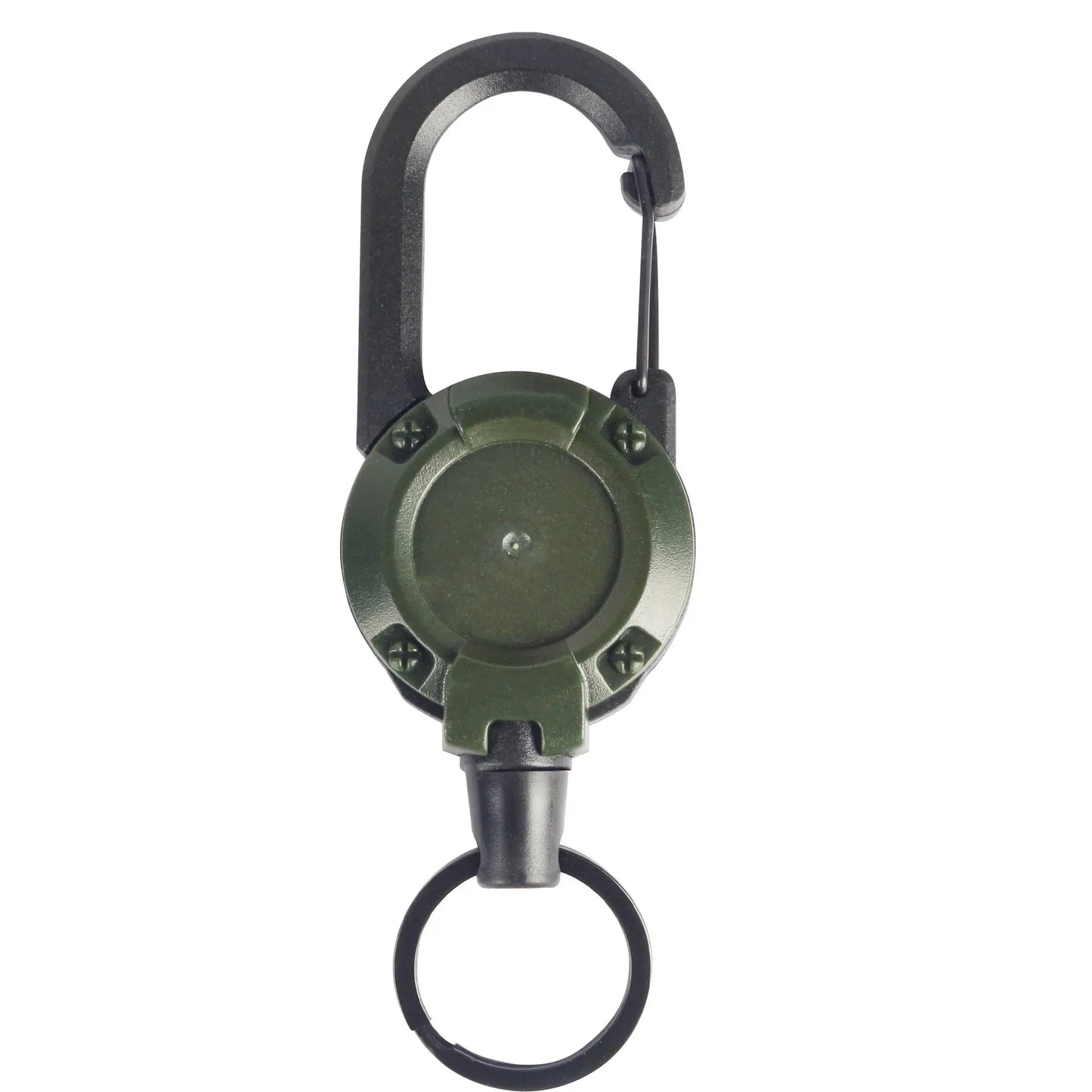 Outdoor Retractable Key Chain Mountaineering Buckle Key Chain Anti-loss Anti-theft High Rebound Easy To Pull Pi-Mart