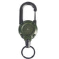 Outdoor Retractable Key Chain Mountaineering Buckle Key Chain Anti-loss Anti-theft High Rebound Easy To Pull Pi-Mart