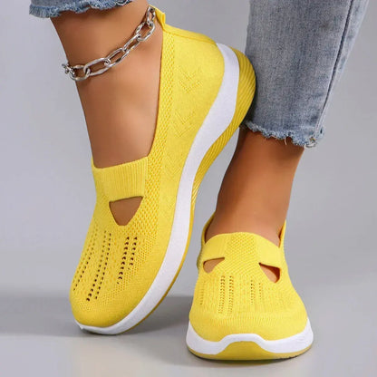 Women's Casual Shoes Breathable Comfortable Orthopedic Shoes Non Slip Sneakers For Spring And Summer New Arrival Women Mesh NovaCart