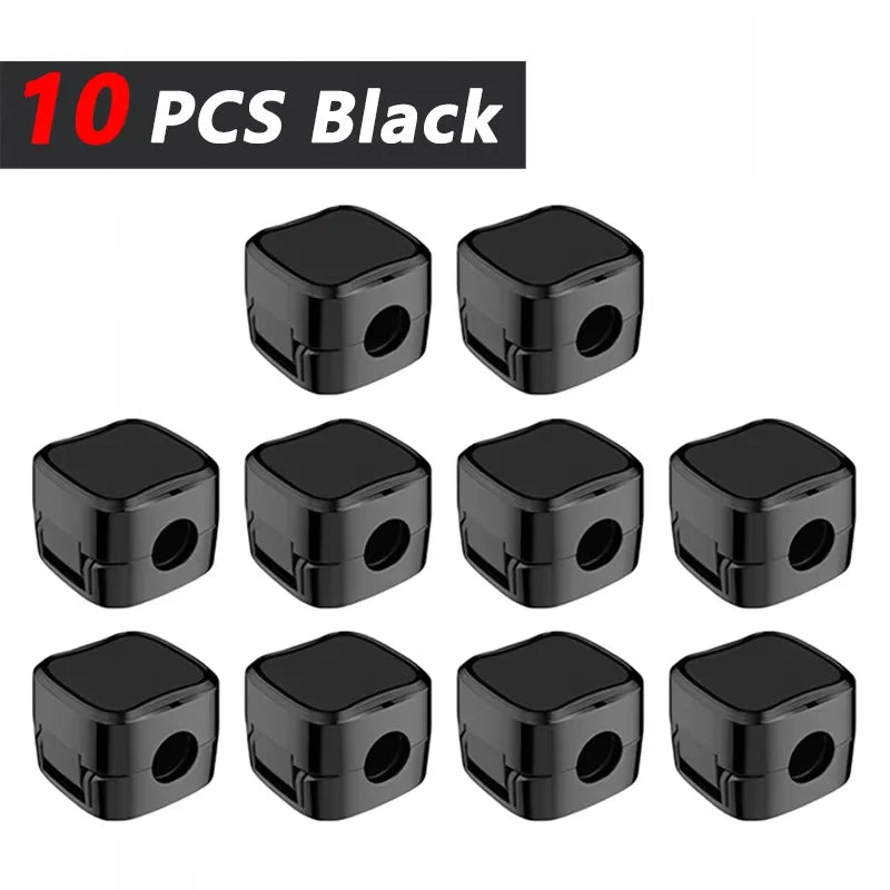 Magnetic Cable Clip Cable Holder,Adhesive Wire Keeper Cord Cable Organizer ,Usb Charging Line Winder For Office Desktop Home Pi-Mart