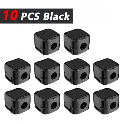 Magnetic Cable Clip Cable Holder,Adhesive Wire Keeper Cord Cable Organizer ,Usb Charging Line Winder For Office Desktop Home Pi-Mart