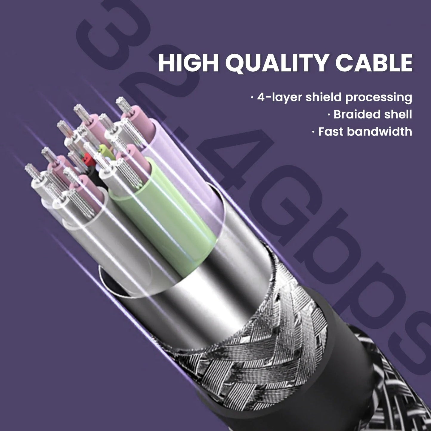 8K DP Cable DisplayPort Cable 1.4 High Speed Display Port Cord 8K@60Hz  G-Sync FreeSync 4K@144Hz 2K@240Hz HDR 10 32.4Gbps Pi-Mart