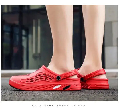 Outdoor Sandals for Men and Women Summer Clogs EVA Slippers Plus Size 47 48 49  Men Garden Shoes Beach Sandals Breathable Clogs NovaCart