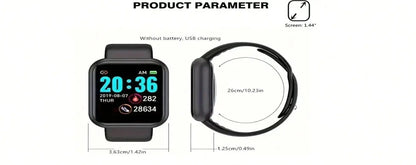 Multifunctional Smart Watch Men Women Bluetooth Connected Phone Music Player Fitness Sport Bracelet Sleep Monitor D13 Smartwatch NovaCart