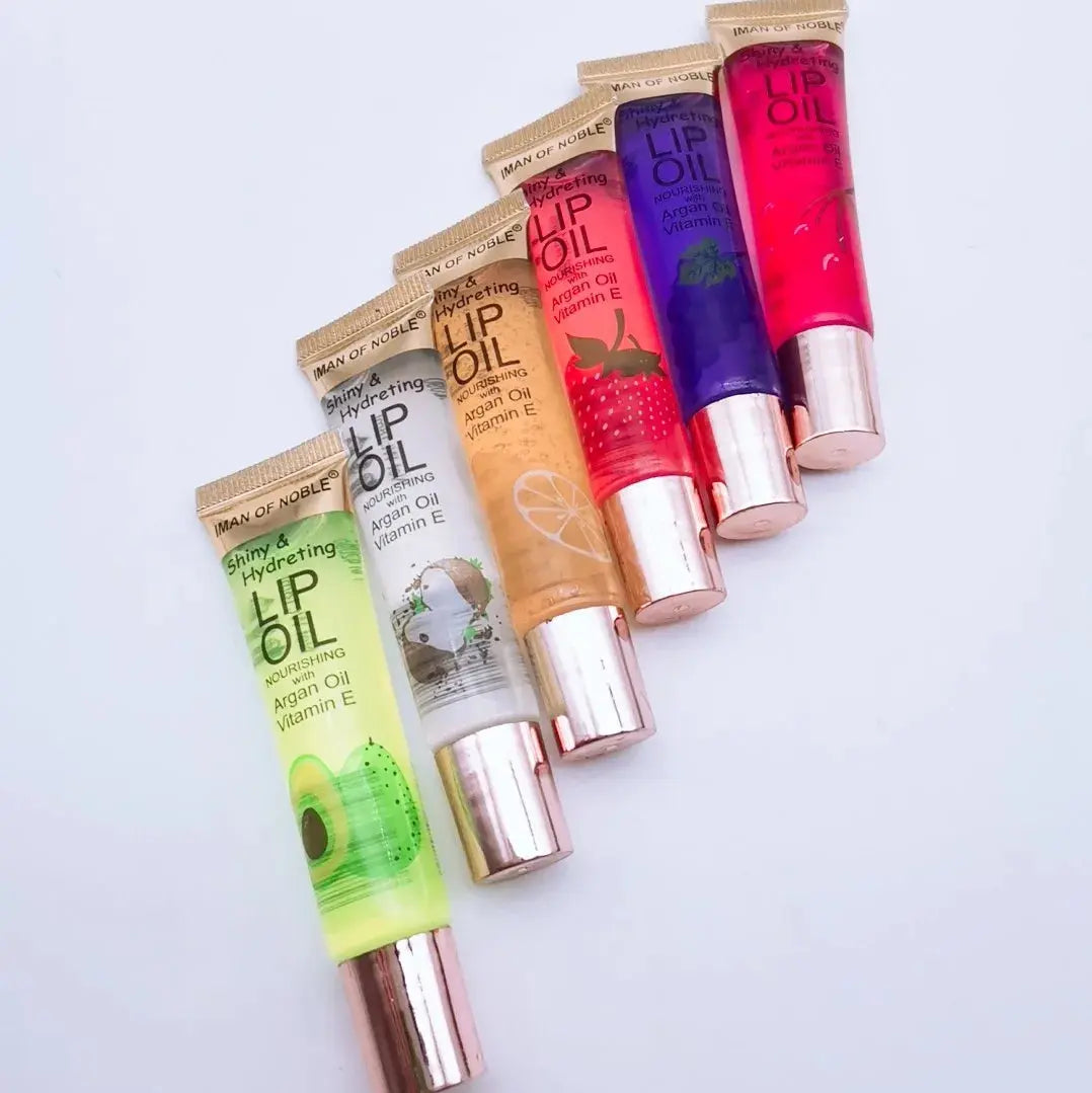6Pcs Fruity Flavor Watery Glossy Lip Gloss Set Clear Lip Gel Hydrating Moisturizing Lip Gloss Women Lips Makeup Wholesale NovaCart