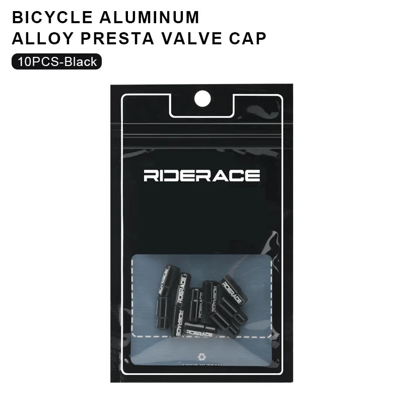 2/4/10Pcs Bicycle Tire Valve Cap Dustproof Lightweight Aluminum Alloy MTB Road Bike Tube Tyre Gas Nozzle Cover For FV Presta Pi-Mart