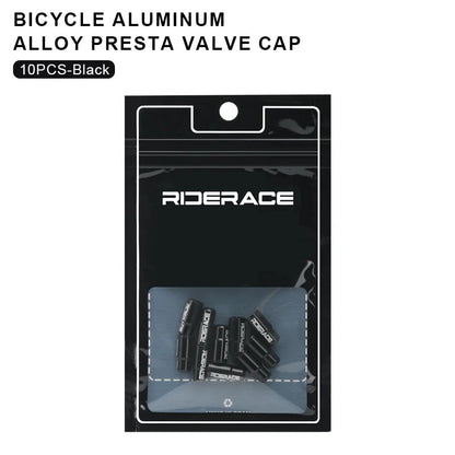 2/4/10Pcs Bicycle Tire Valve Cap Dustproof Lightweight Aluminum Alloy MTB Road Bike Tube Tyre Gas Nozzle Cover For FV Presta Pi-Mart