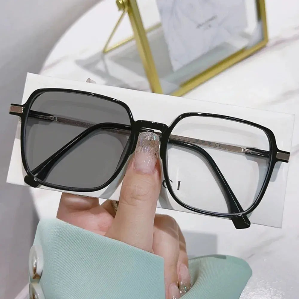 Photochromic Anti Radiation Glasses Metal Eyeglass For Woman Men NovaCart