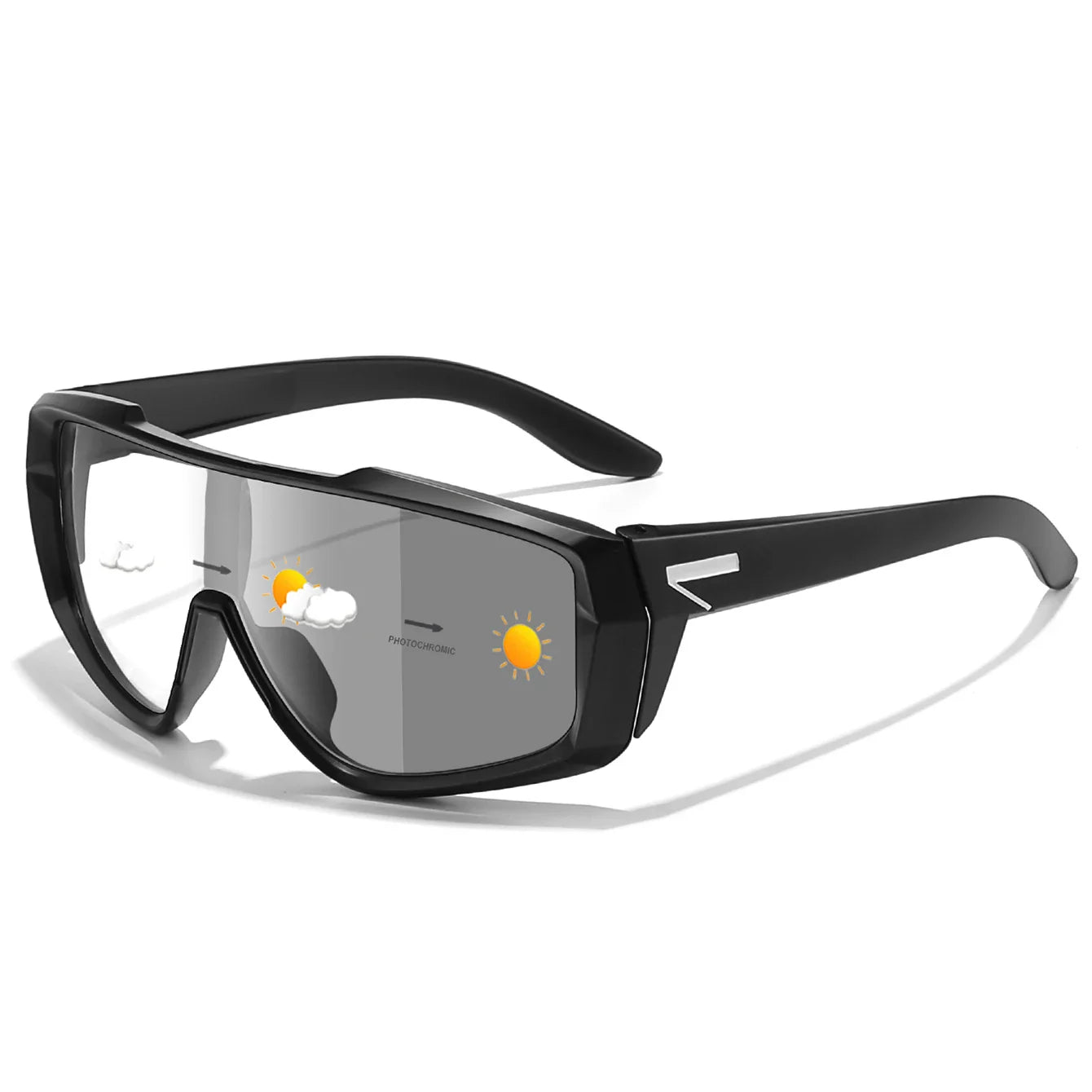 Fashion Brand Men Women Bicycle Photochromic Eyewear MTB Bike Fishing Running Cycling Sports Sunlasses Comfortable Goggles Pi-Mart