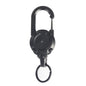 Outdoor Retractable Key Chain Mountaineering Buckle Key Chain Anti-loss Anti-theft High Rebound Easy To Pull Pi-Mart