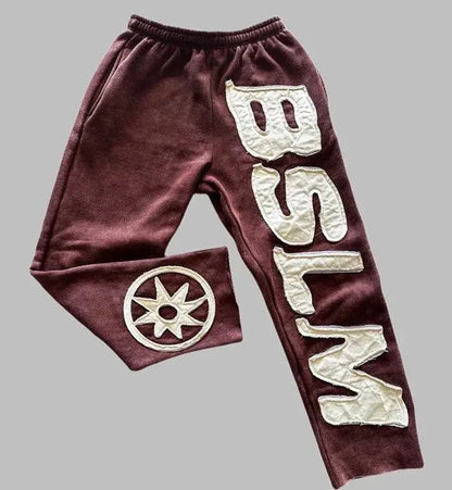 Men Women autumn winter Pants new hoodie personalized street style Harajuku high street hip-hop letter embroidery fashion casual NovaCart