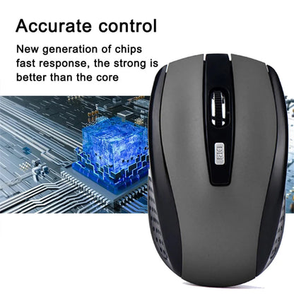 2.4G Wireless Mouse 2.4Ghz Gaming Mouse 6D Optical Wireless Mouse Slim Mini Noiseless Mice  DPI1600 for Macbook PC Laptop Pi-Mart
