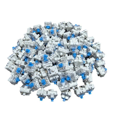 20-100pc Mechanical Keyboard Switches Blue Red Brown Switch Customizable Hot-Swappable 3 Pins Cross Stem for Mechanical Keyboard Pi-Mart
