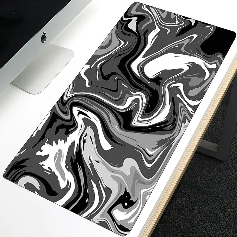 XXL Strata Liquid 900x400 Mouse Pad Computer Laptop Anime Keyboard Mouse Mat Large Mousepad Keyboards Gamers Decoracion Desk Mat Pi-Mart