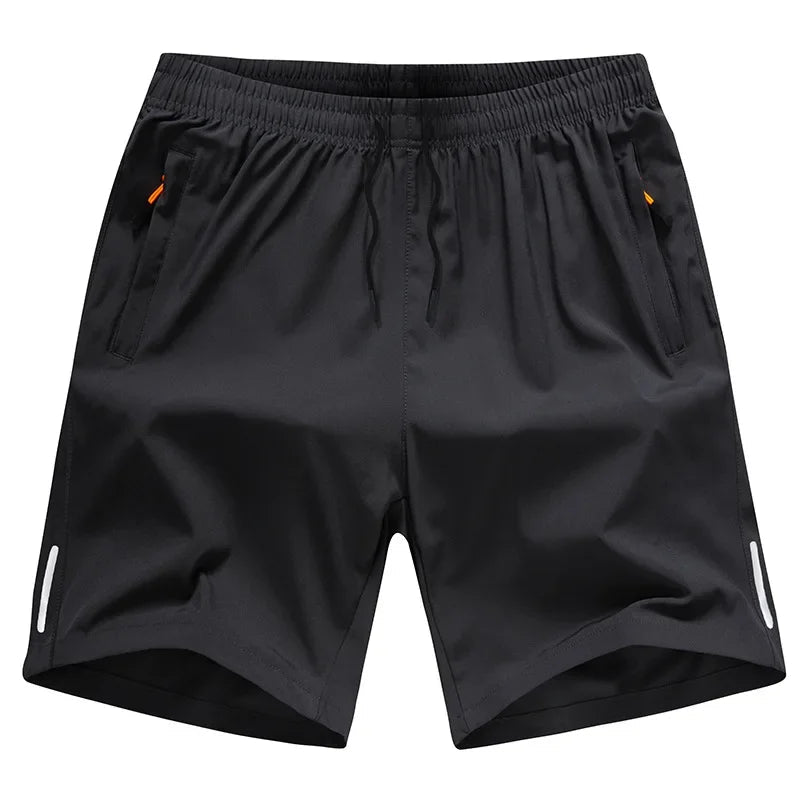 Summer Men Shorts Ice Silk Running Gym Sport Shorts Quick Dry Breathable Beach Short Pant Fitness Jogging Cool Casual Sportswear Pi-Mart