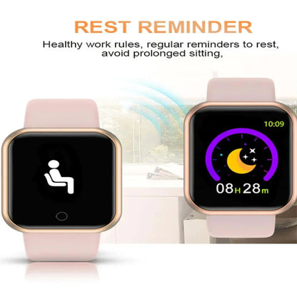 Smartwatch Men Women Wristwatches Smart Watch Message Fitness Monitor Bracelet Birthday Gift Electronic Clock For Android IOS NovaCart